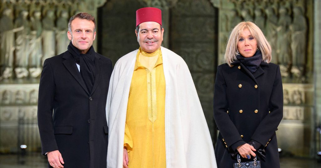 Le Prince Moulay Rachid reçu par Macron à Paris